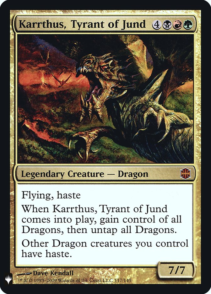 Karrthus, Tyrant of Jund [Mystery Booster] | Black Swamp Games