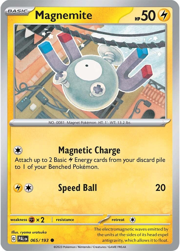 Magnemite (065/193) [Scarlet & Violet: Paldea Evolved] | Black Swamp Games