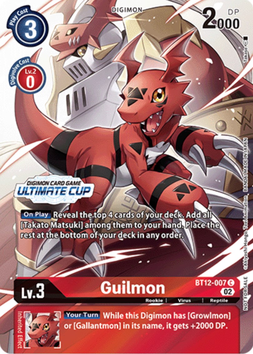 Guilmon [BT12-007] (Ultimate Cup) [Across Time Promos] | Black Swamp Games