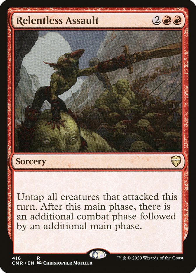 Relentless Assault [Commander Legends] | Black Swamp Games
