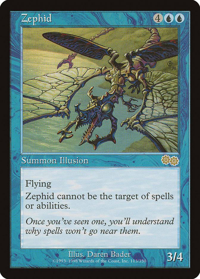 Zephid [Urza's Saga] | Black Swamp Games