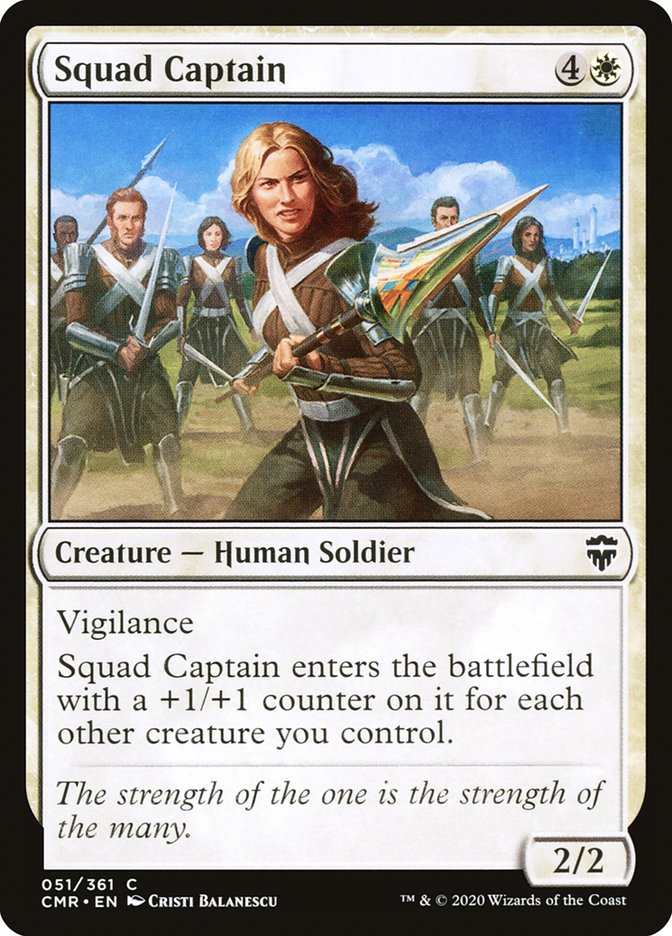 Squad Captain [Commander Legends] | Black Swamp Games