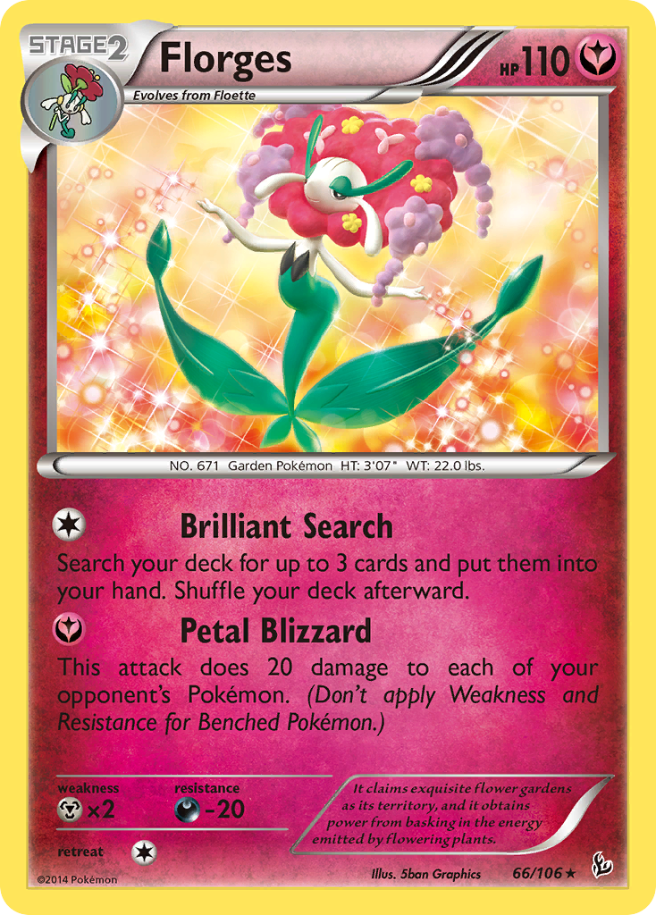 Florges (66/106) [XY: Flashfire] | Black Swamp Games