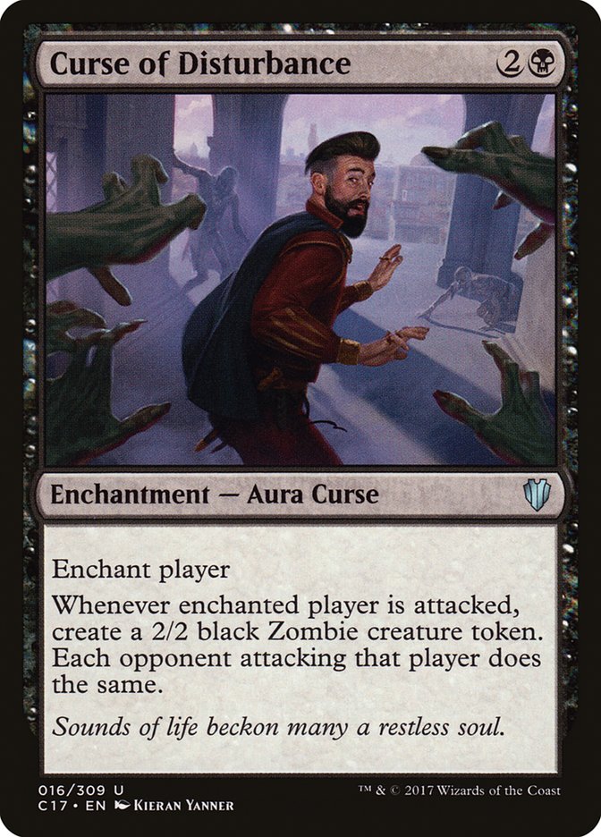 Curse of Disturbance [Commander 2017] | Black Swamp Games