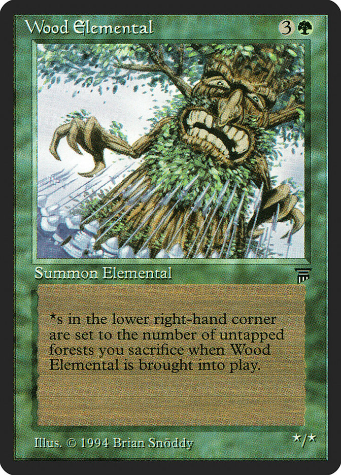 Wood Elemental [Legends] | Black Swamp Games