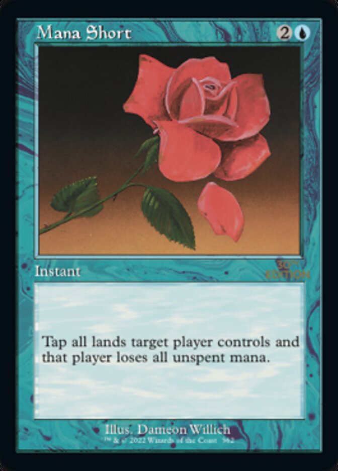 Mana Short (Retro) [30th Anniversary Edition] | Black Swamp Games