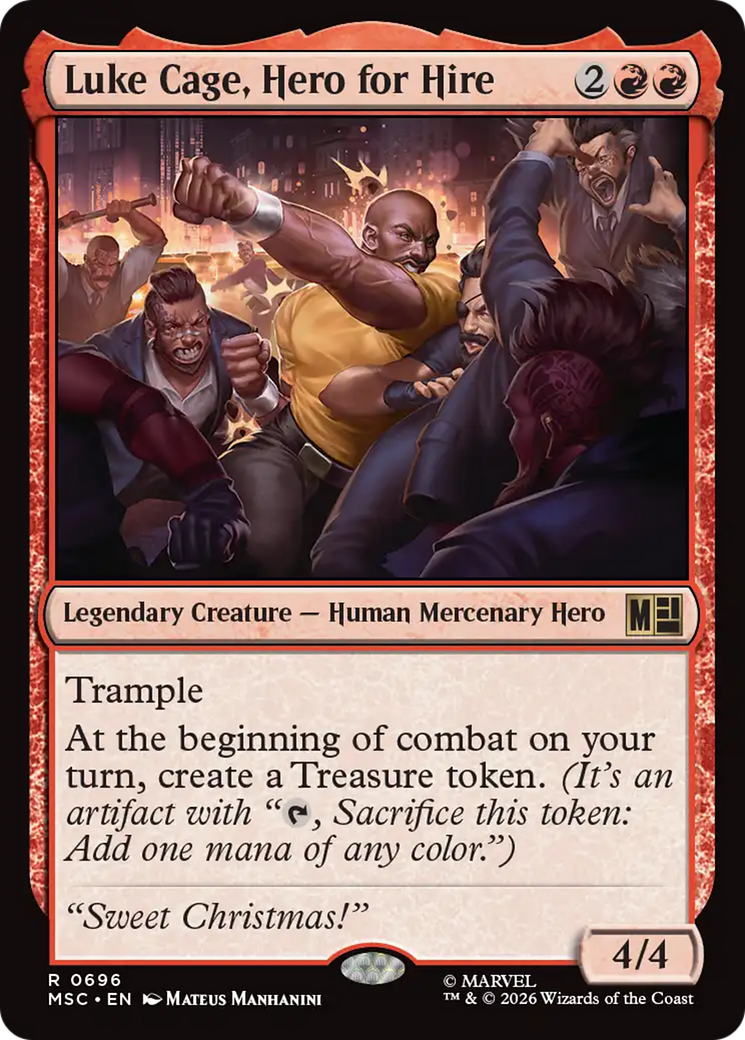 Luke Cage, Hero for Hire [Marvel Super Heroes Commander] | Black Swamp Games