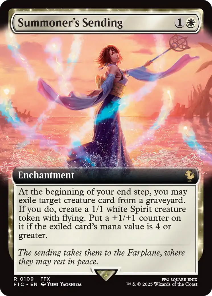 Summoner's Sending (Extended Art) [FINAL FANTASY Commander] | Black Swamp Games