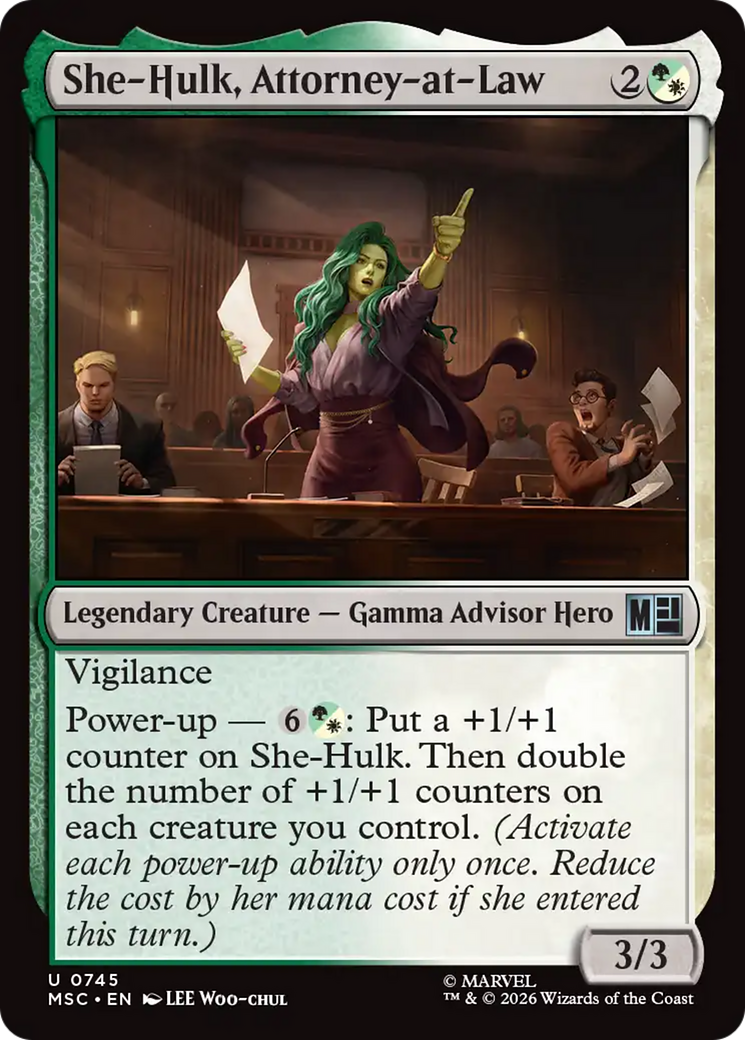 She-Hulk, Attorney-at-Law [Marvel Super Heroes Commander] | Black Swamp Games