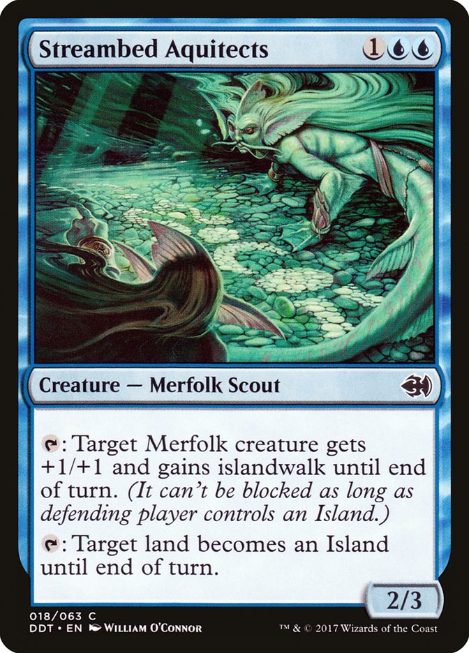 Streambed Aquitects [Duel Decks: Merfolk vs. Goblins] | Black Swamp Games