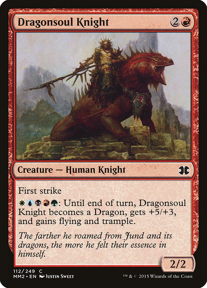 Dragonsoul Knight [Modern Masters 2015] | Black Swamp Games