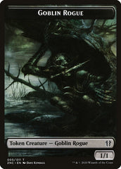 Faerie Rogue // Goblin Rogue Double-Sided Token [Zendikar Rising Commander Tokens] | Black Swamp Games
