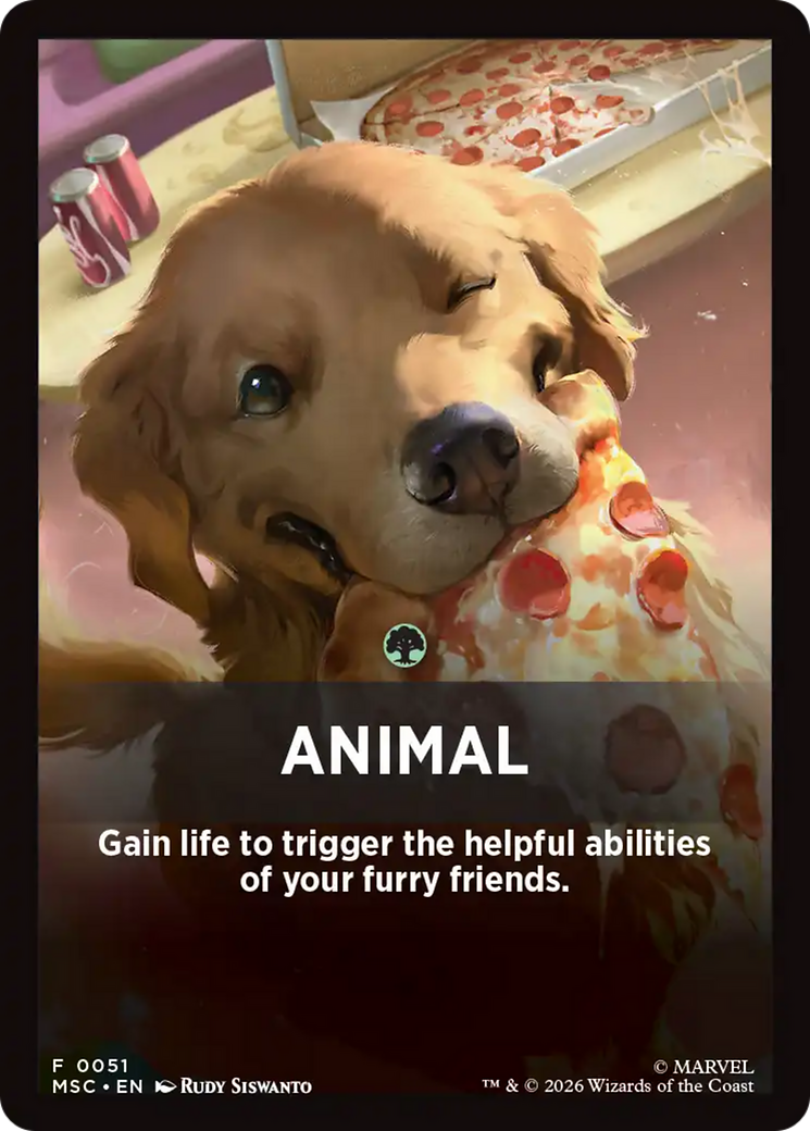 Animal Theme Card [Marvel Super Heroes Commander] | Black Swamp Games