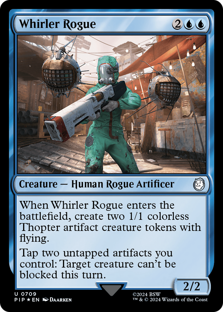 Whirler Rogue (Surge Foil) [Fallout] | Black Swamp Games