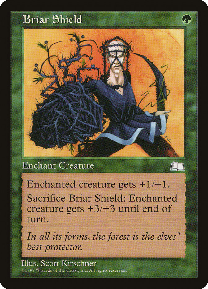 Briar Shield [Weatherlight] | Black Swamp Games