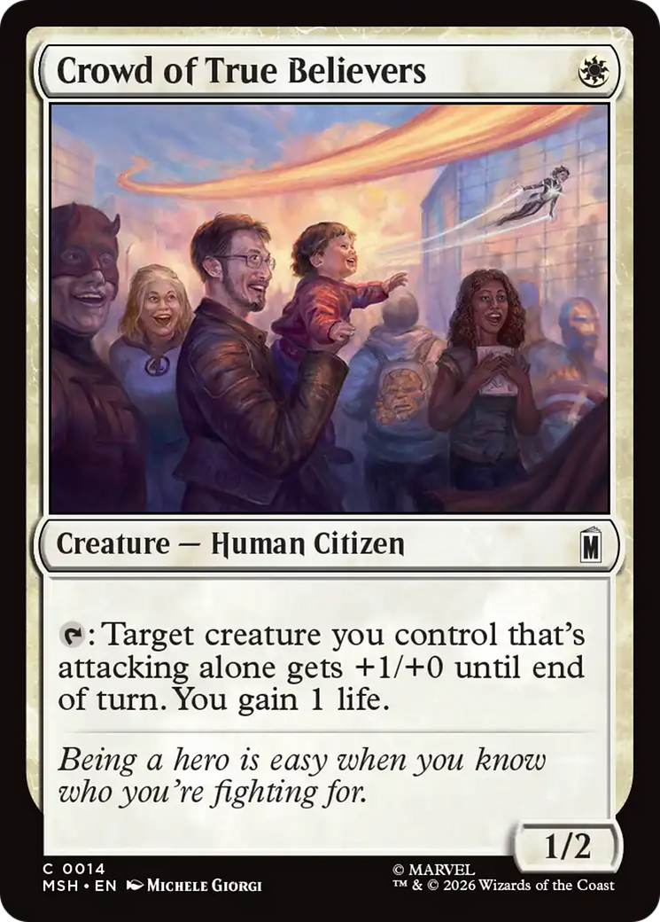 Crowd of True Believers [Marvel Super Heroes] | Black Swamp Games