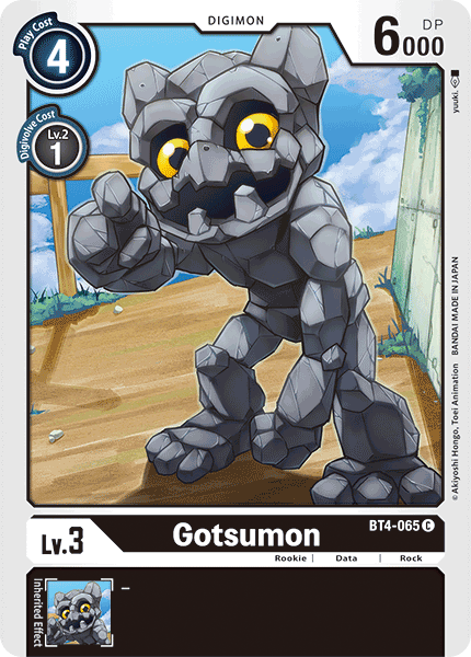 Gotsumon [BT4-065] [Great Legend] | Black Swamp Games