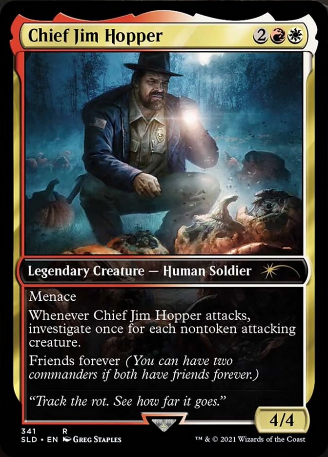 Chief Jim Hopper [Secret Lair Drop Series] | Black Swamp Games