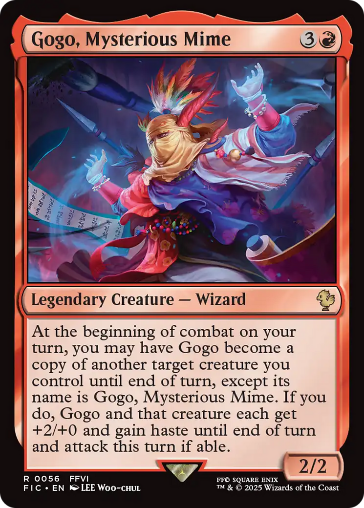 Gogo, Mysterious Mime [FINAL FANTASY Commander] | Black Swamp Games
