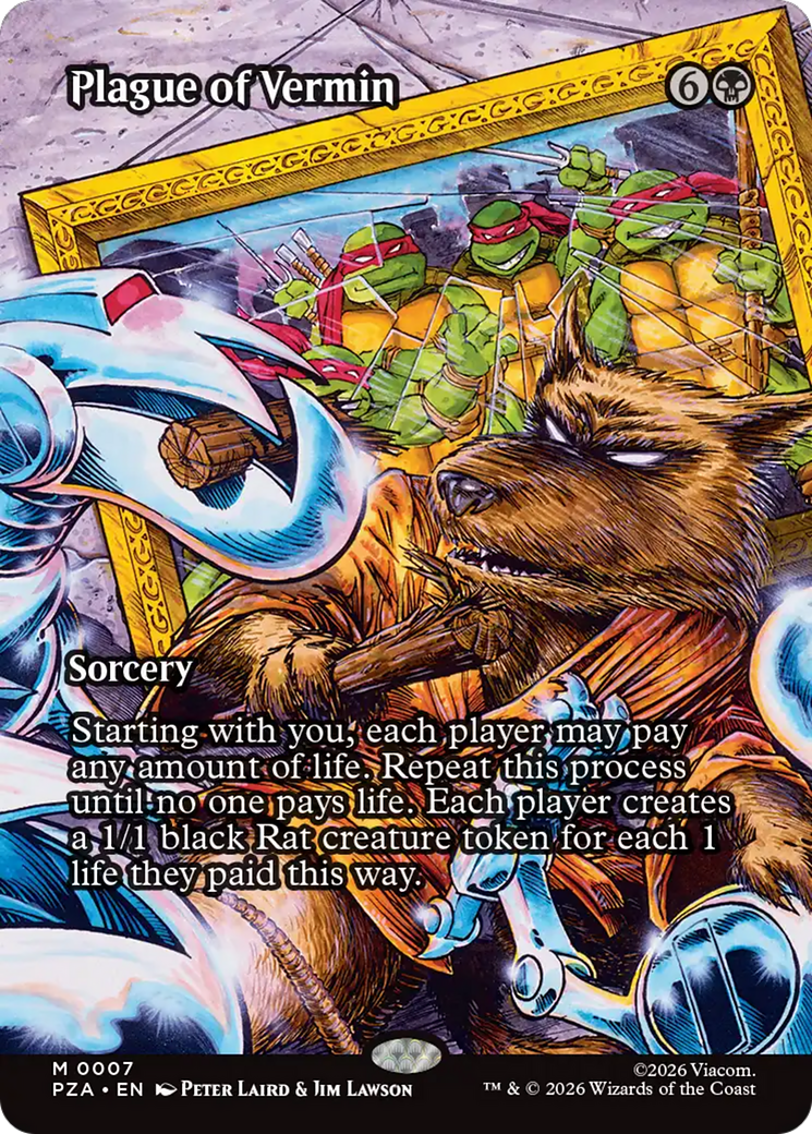 Plague of Vermin (Borderless) [Teenage Mutant Ninja Turtles Eternal-Legal] | Black Swamp Games