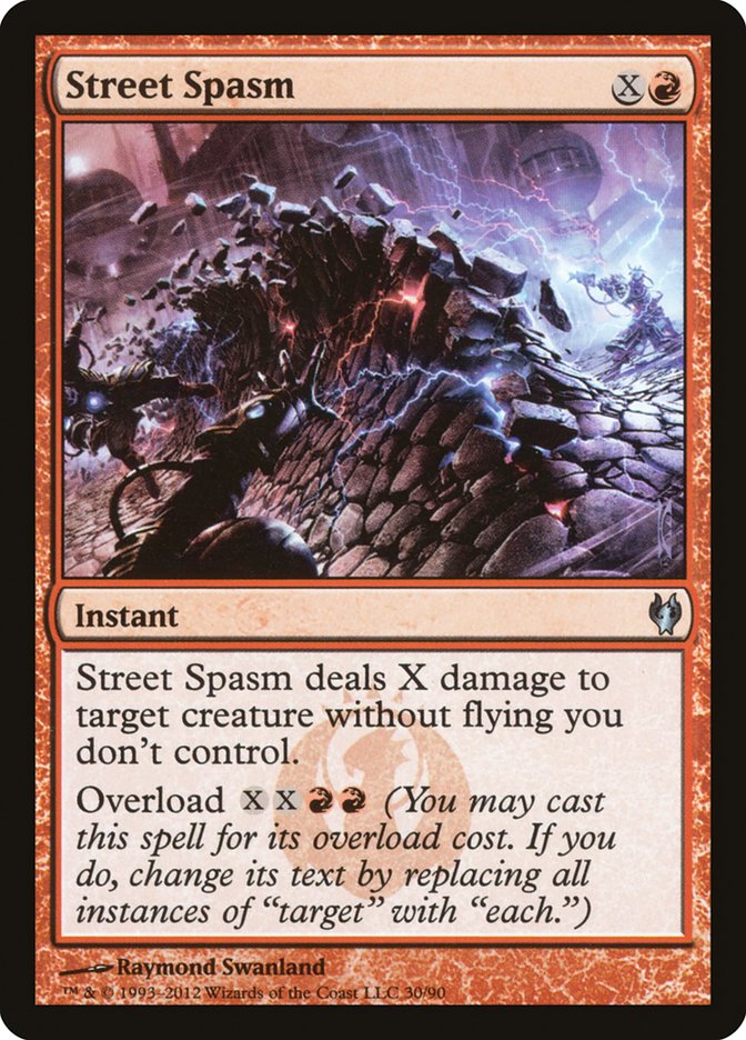 Street Spasm [Duel Decks: Izzet vs. Golgari] | Black Swamp Games