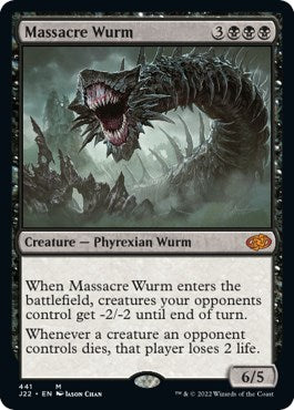 Massacre Wurm [Jumpstart 2022] | Black Swamp Games