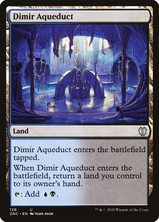 Dimir Aqueduct [Zendikar Rising Commander] | Black Swamp Games