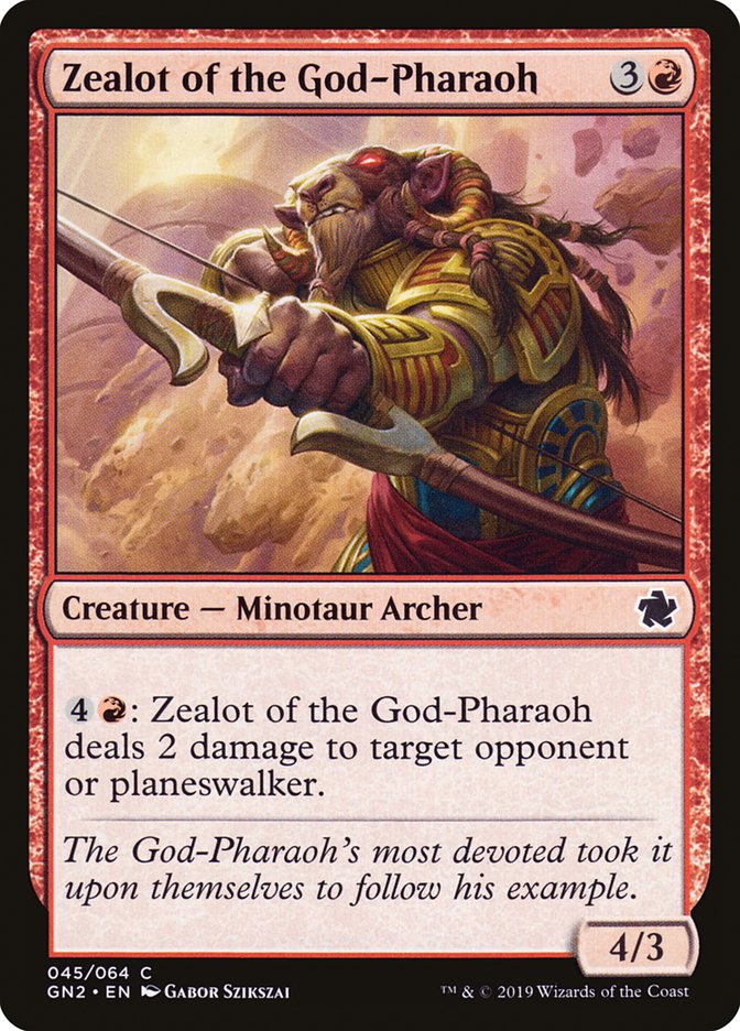 Zealot of the God-Pharaoh [Game Night 2019] | Black Swamp Games