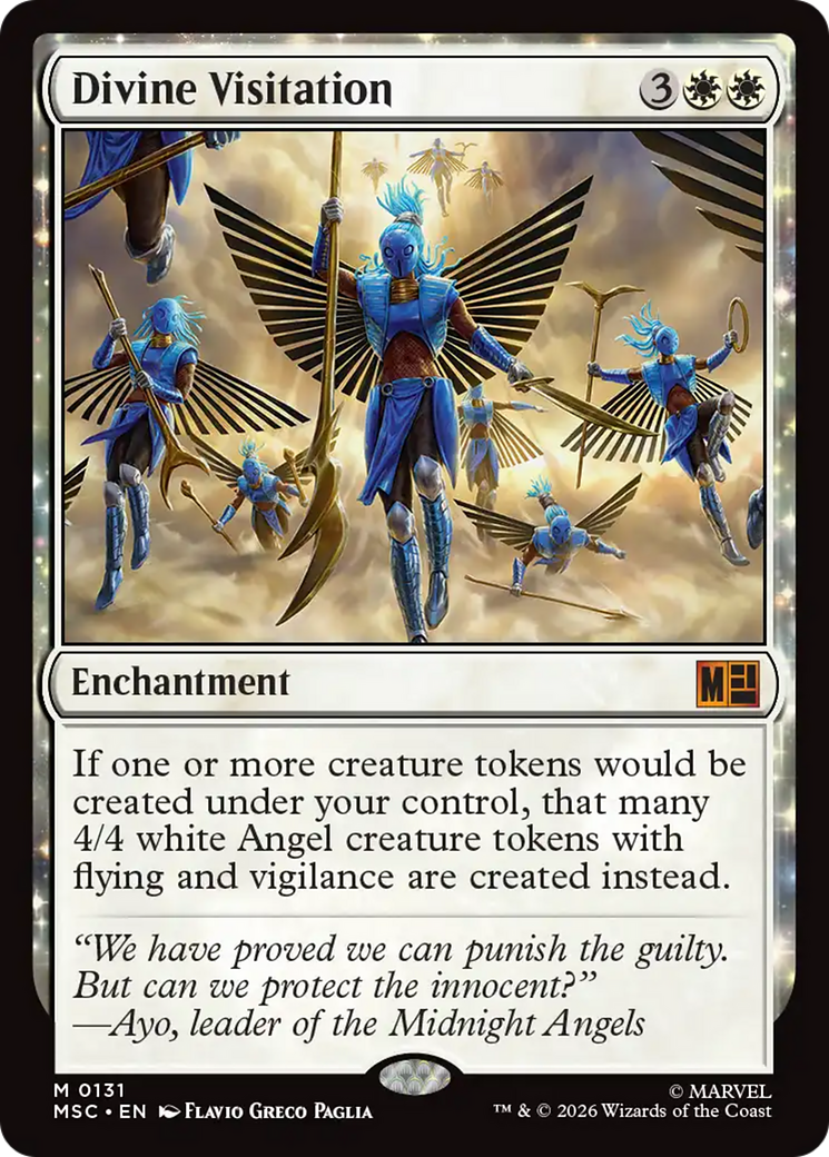 Divine Visitation (Surge Foil) [Marvel Super Heroes Commander] | Black Swamp Games