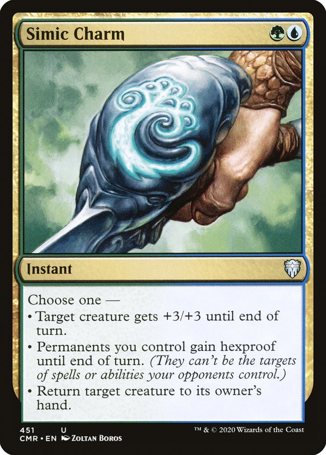 Simic Charm [Commander Legends] | Black Swamp Games