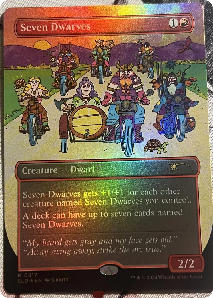 Seven Dwarves (0817) [Secret Lair Drop Series] | Black Swamp Games