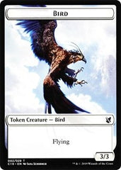 Bird (002) // Sculpture Double-Sided Token [Commander 2019 Tokens] | Black Swamp Games