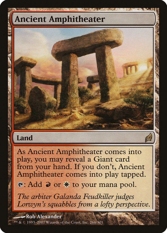 Ancient Amphitheater [Lorwyn] | Black Swamp Games