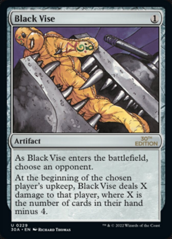 Black Vise [30th Anniversary Edition] | Black Swamp Games