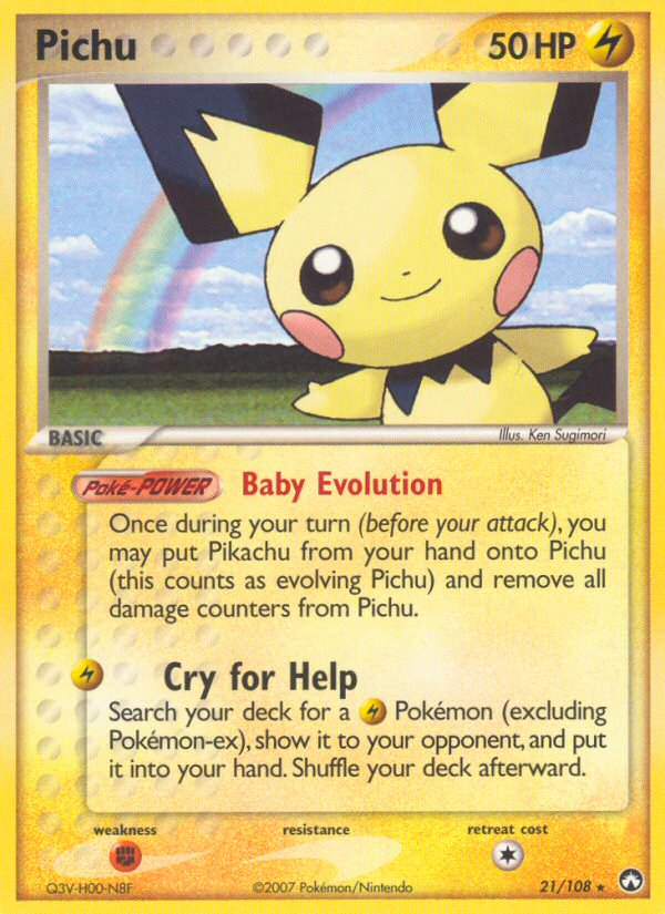 Pichu (21/108) [EX: Power Keepers] | Black Swamp Games