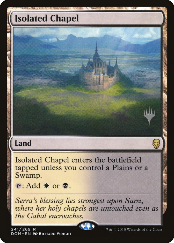 Isolated Chapel (Promo Pack) [Dominaria Promos] | Black Swamp Games