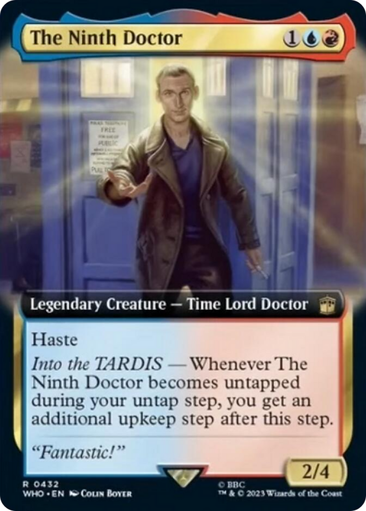 The Ninth Doctor (Extended Art) [Doctor Who] | Black Swamp Games