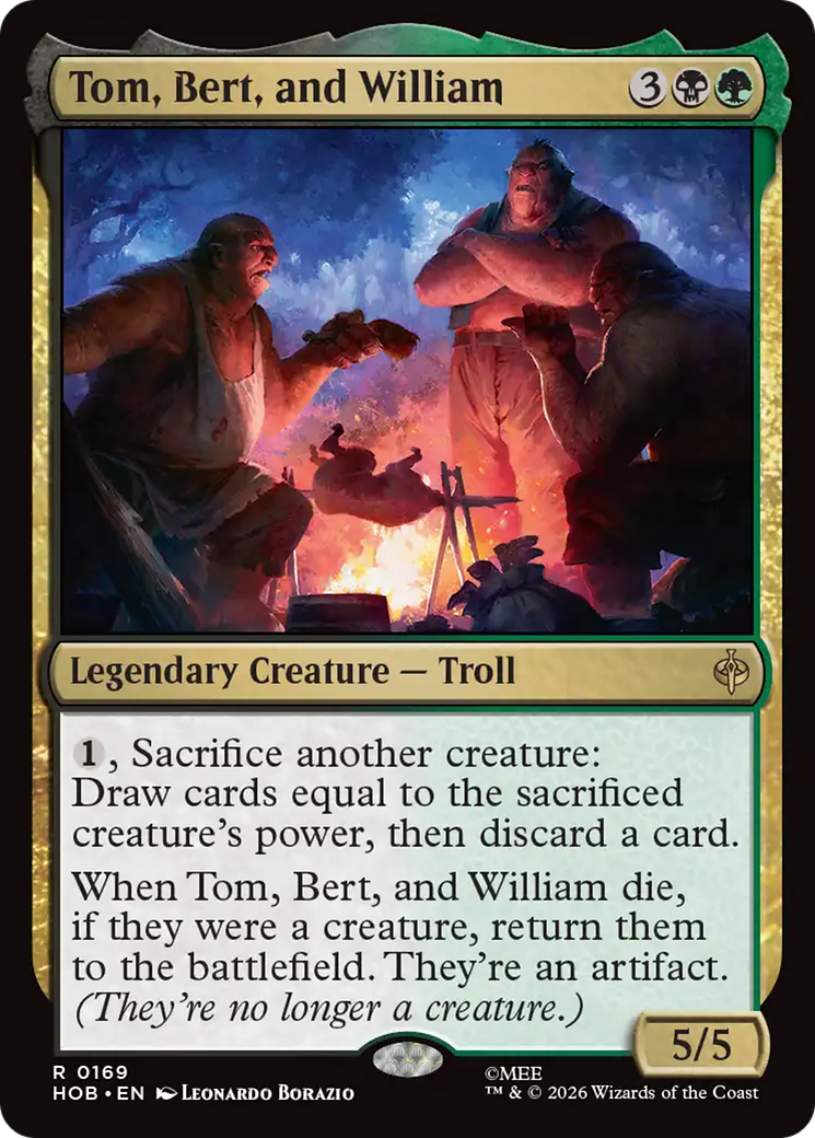 Tom, Bert, and William [The Hobbit] | Black Swamp Games