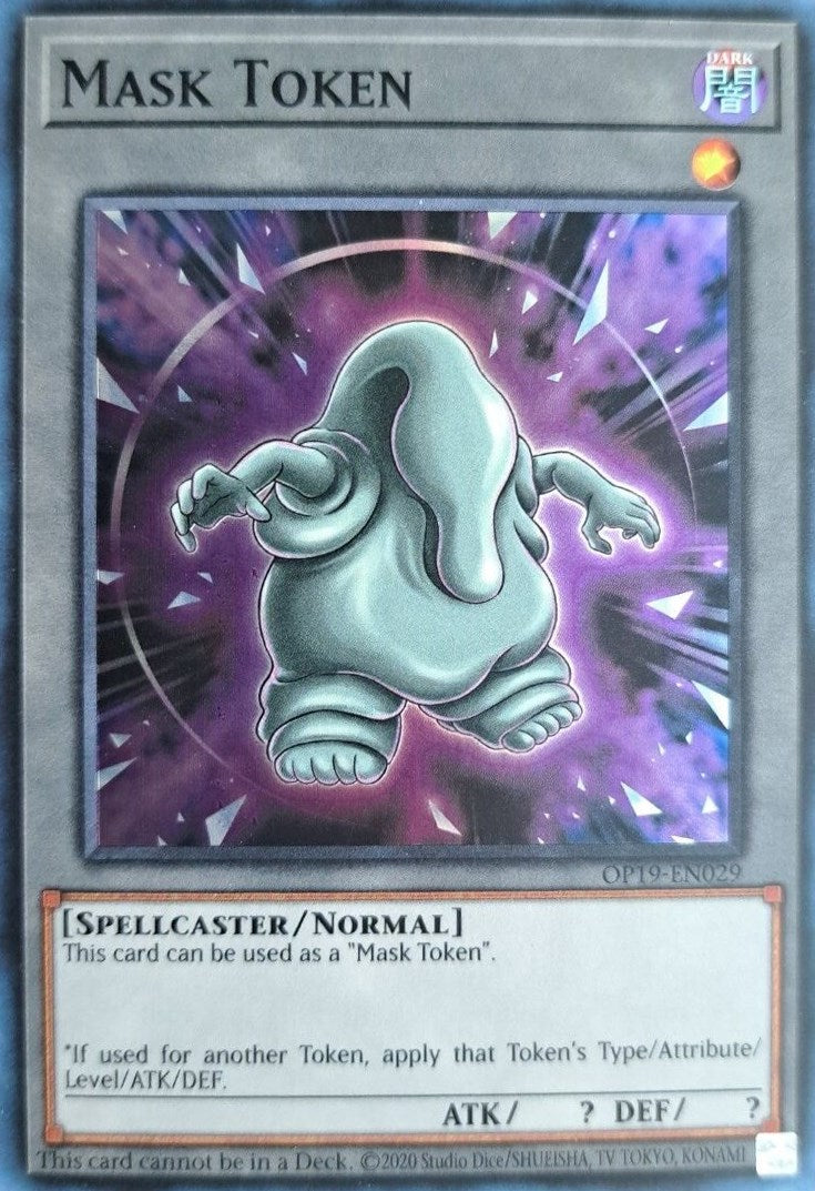 Mask Token [OP19-EN029] Super Rare | Black Swamp Games