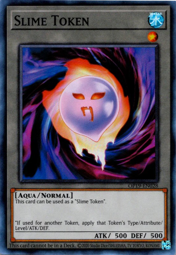Slime Token [OP19-EN028] Super Rare | Black Swamp Games