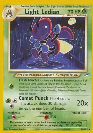 Light Ledian (24/105) [Neo Destiny Unlimited] | Black Swamp Games
