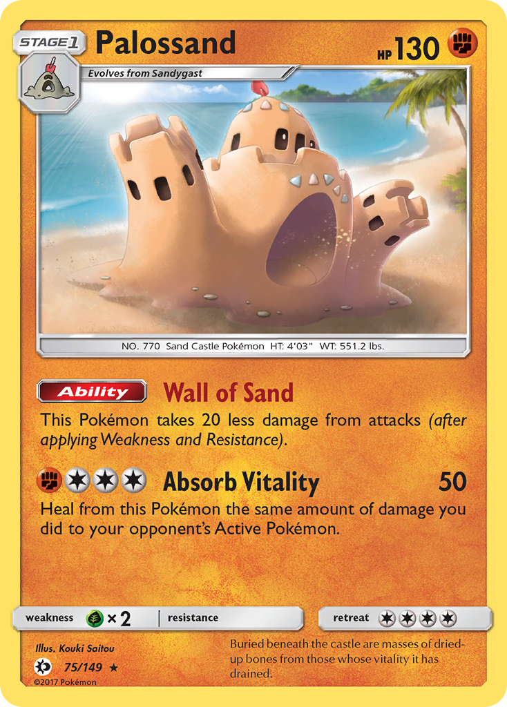 Palossand (75/149) [Sun & Moon: Base Set] | Black Swamp Games
