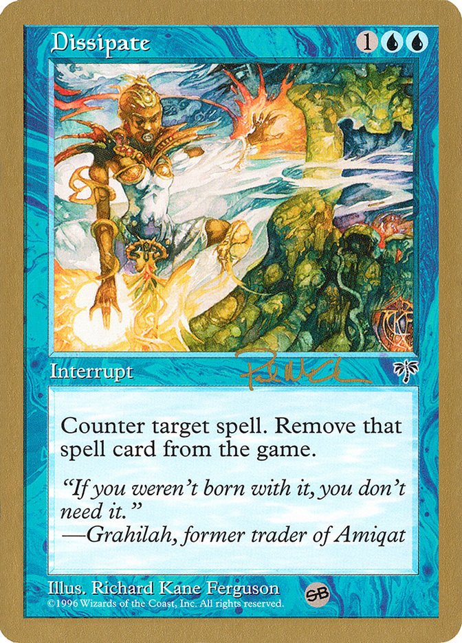 Dissipate (Paul McCabe) [World Championship Decks 1997] | Black Swamp Games