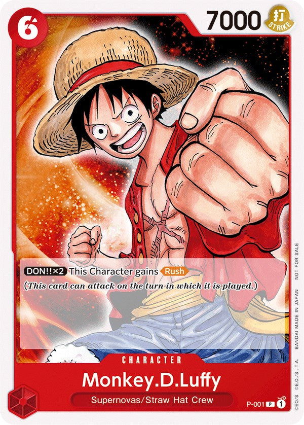 Monkey.D.Luffy (Promotion Pack 2022) [One Piece Promotion Cards] | Black Swamp Games