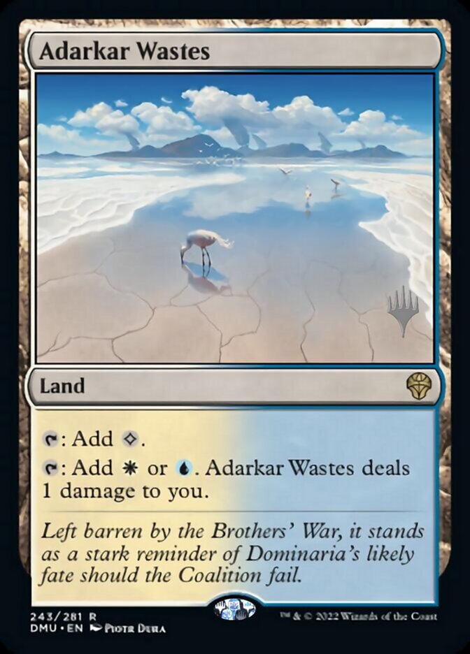 Adarkar Wastes (Promo Pack) [Dominaria United Promos] | Black Swamp Games