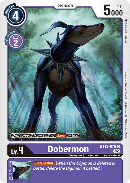 Dobermon [BT12-076] [Across Time] | Black Swamp Games