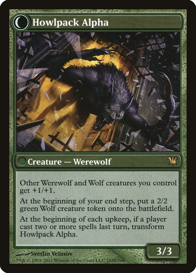 Mayor of Avabruck // Howlpack Alpha [Innistrad] | Black Swamp Games