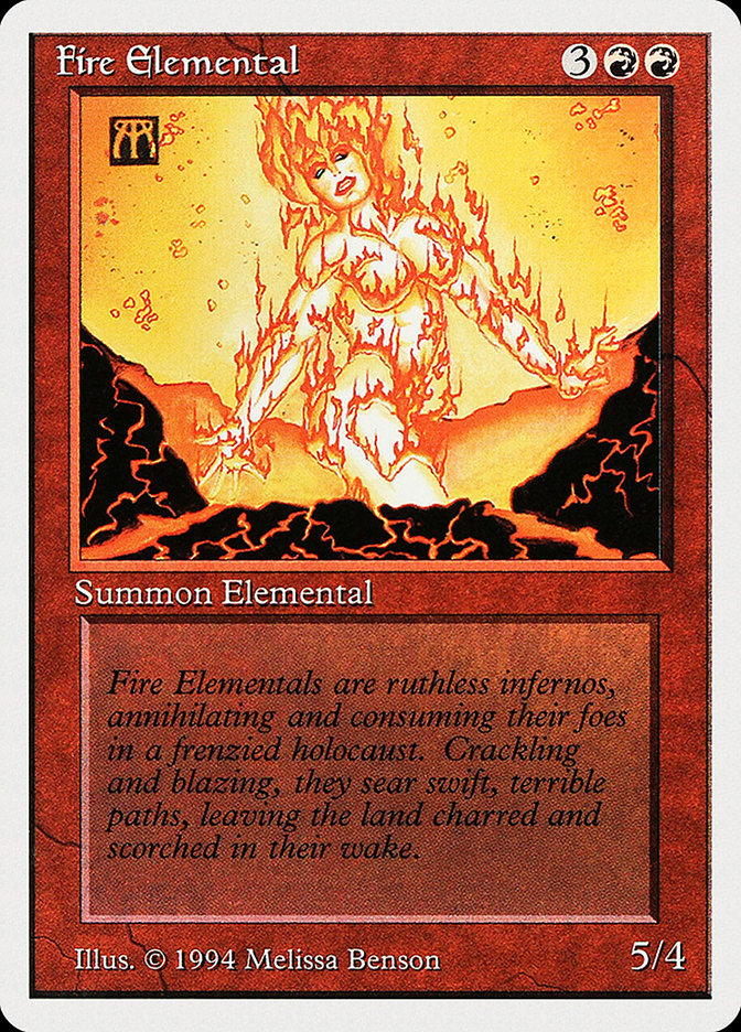 Fire Elemental [Summer Magic / Edgar] | Black Swamp Games