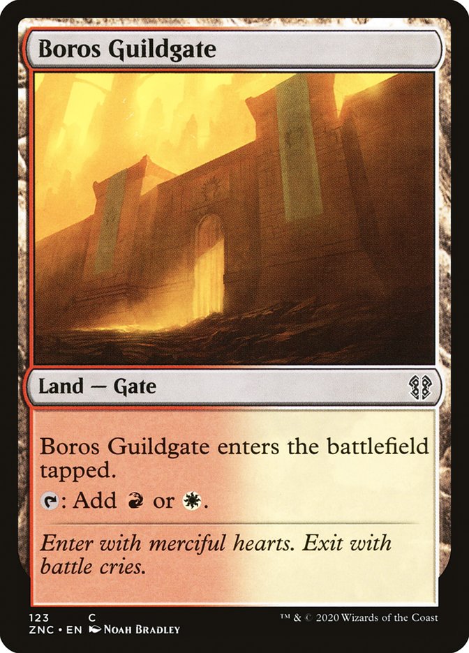Boros Guildgate [Zendikar Rising Commander] | Black Swamp Games
