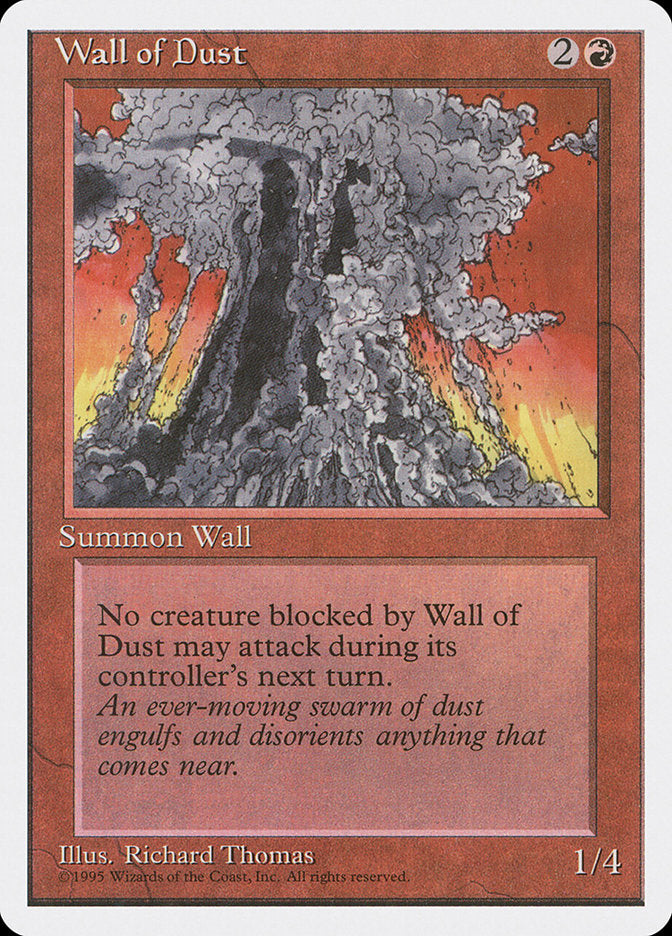 Wall of Dust [Fourth Edition] | Black Swamp Games